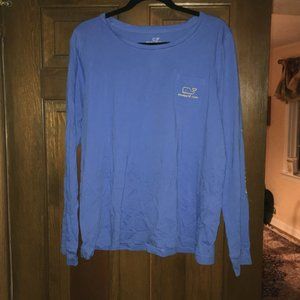 Blue Vineyard Vines Long Sleeve Tshirt